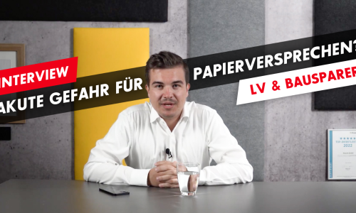 Gefahr für Papierversprechen (Lebensversicherung, Bausparer) akut?