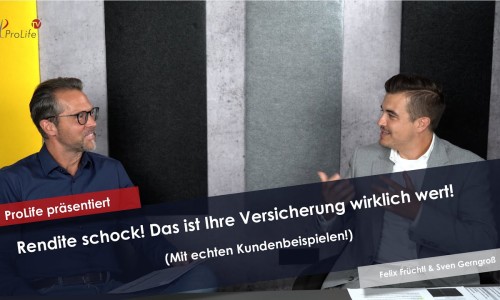 Rendite schock! Das ist Ihre Versicherung wirklich wert! (Mit echten Kundenbeispielen!)
