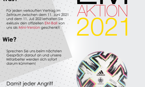 Seien Sie ein Gewinner: Mit der ProLife EM AKTION
